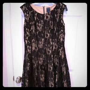 Gabby Skye Black Lace Cocktail Dress Size 14